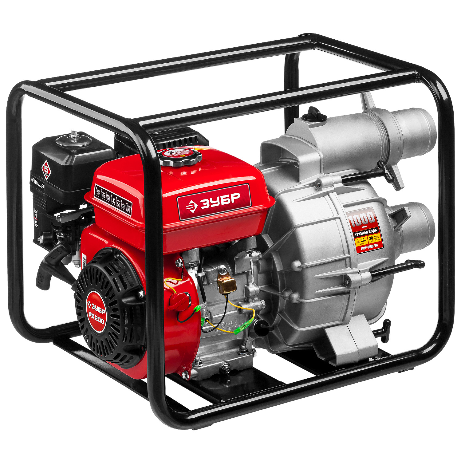 Мотопомпа бензиновая МПГ-1000-80