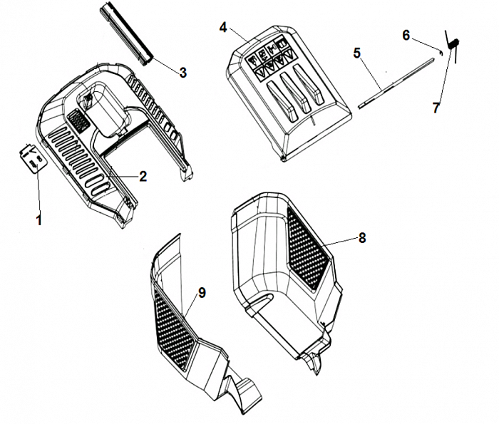 3 ТРАВОСБОРНИК ГАЗОНОКОСИЛКА ЭЛЕКТРИЧЕСКАЯ CHAMPION EM3813