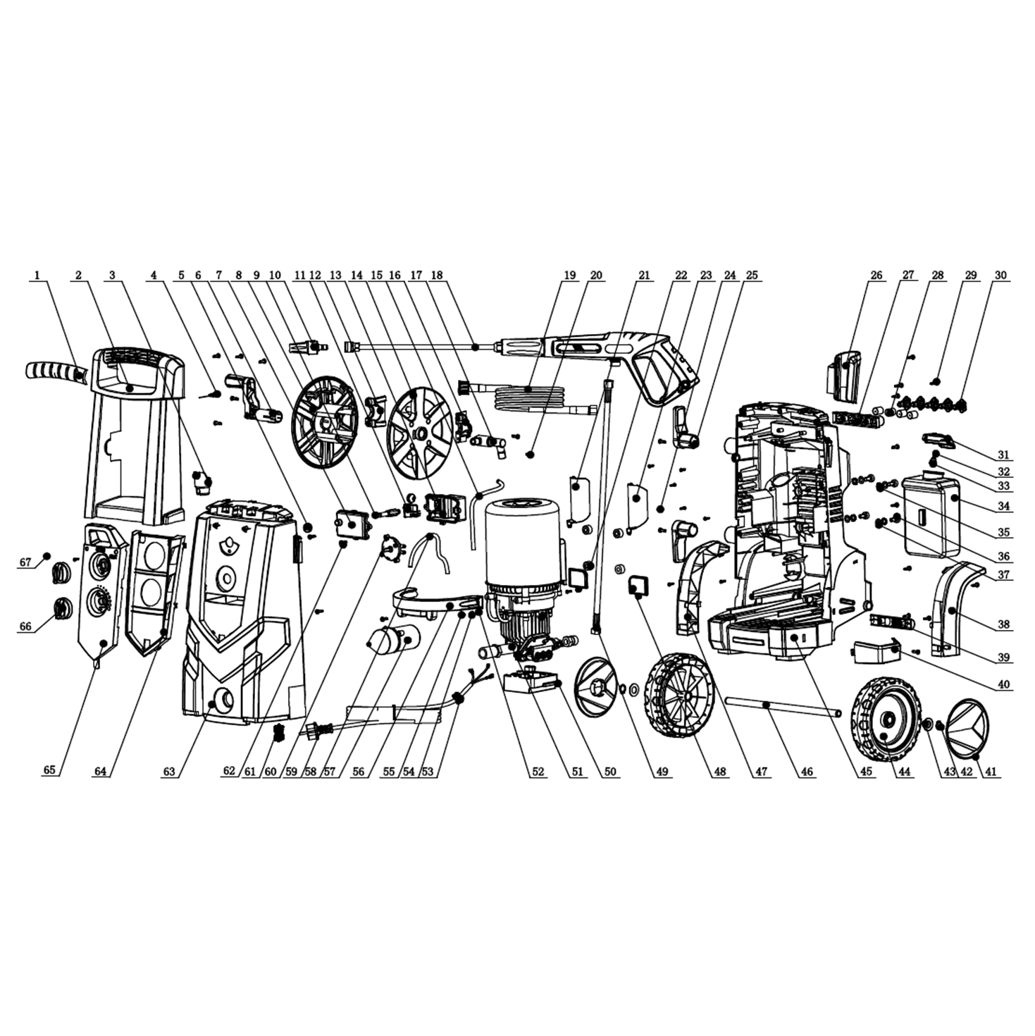 Мойка высокого давления HPW-240B
