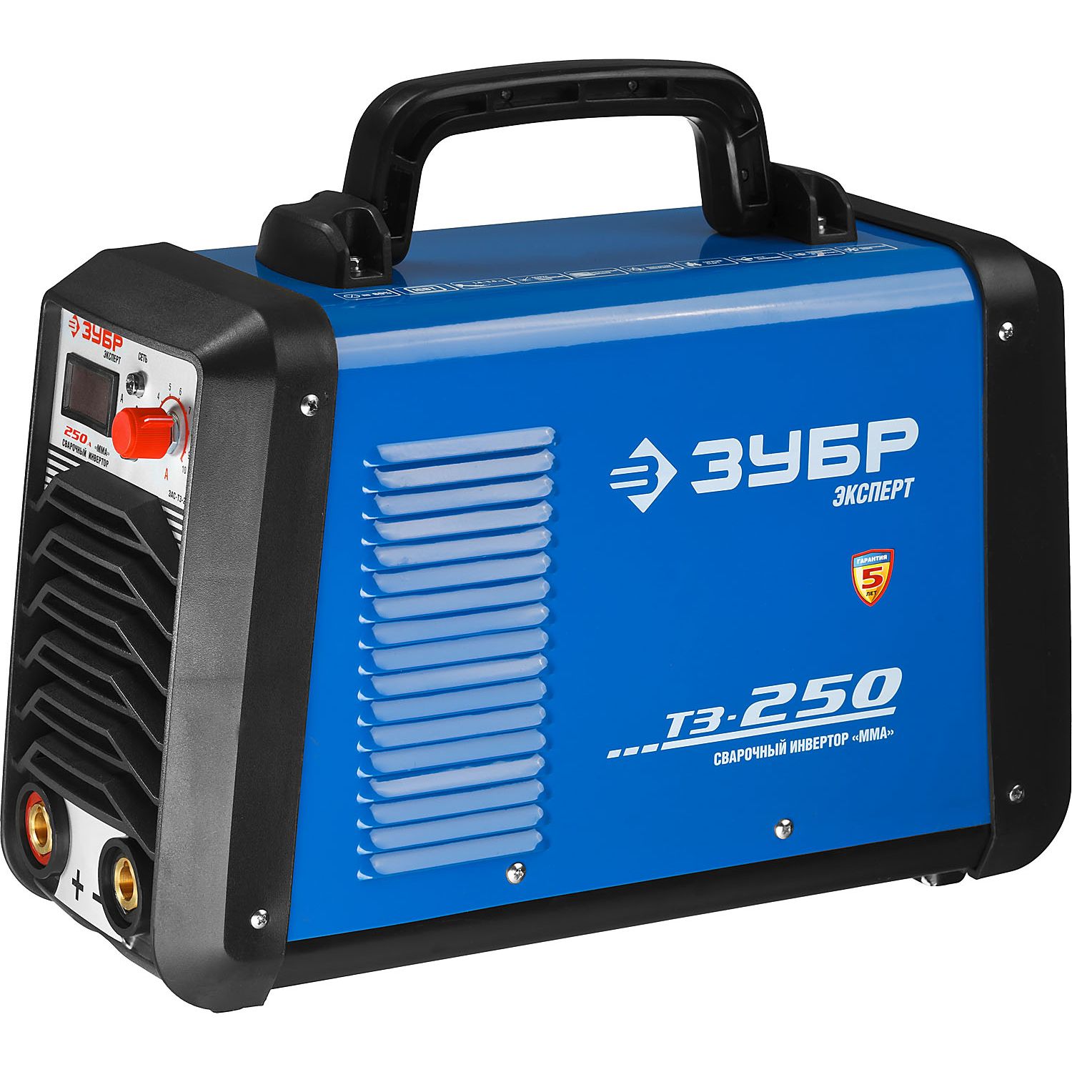 Сварочный инвертор с дисплеем, ММА ЗАС-Т3-250-Д