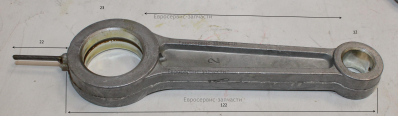 Шатун, d12х23, L94. КПМ 210_75В. СМ. 0701.072250