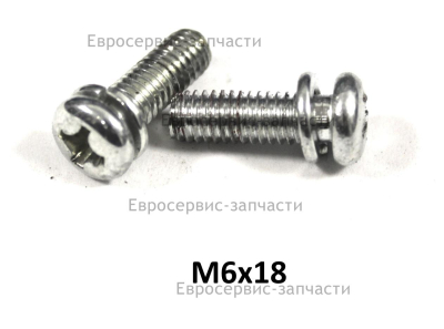 Винт в сборе с шайбой