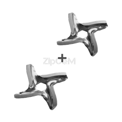 Комплект ножей D=45mm (2 шт) для мясорубки Moulinex