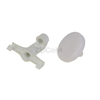 Колесо (ролик) с держателем нижнего ящика для посудомоечной машины Electrolux 956532006