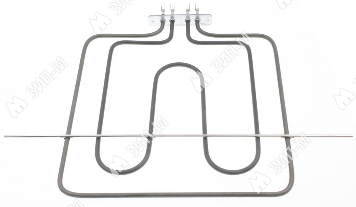 ТЭН Гриля  духовки MERLONI ( 052297 ) 750W | 1500W 220V дл 322 х шир 300 , шир между клемм 56 | 24 дл планки 450  COK102AR